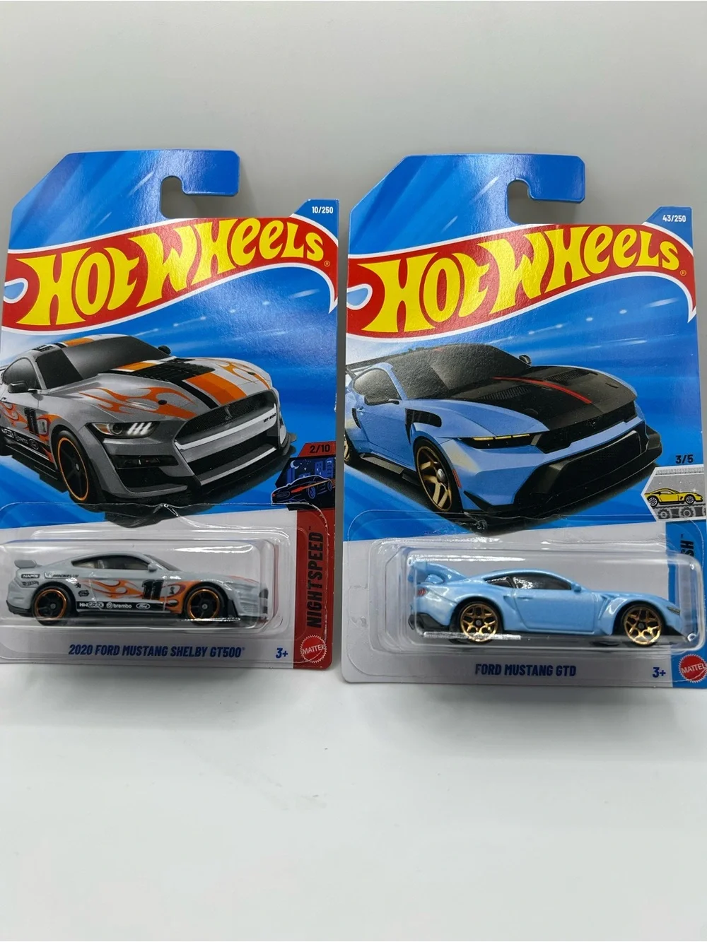 Hot Wheels 2020 Ford Mustang Shelby GT500 & Ford Mustang GTD Bundle 🔥🛞